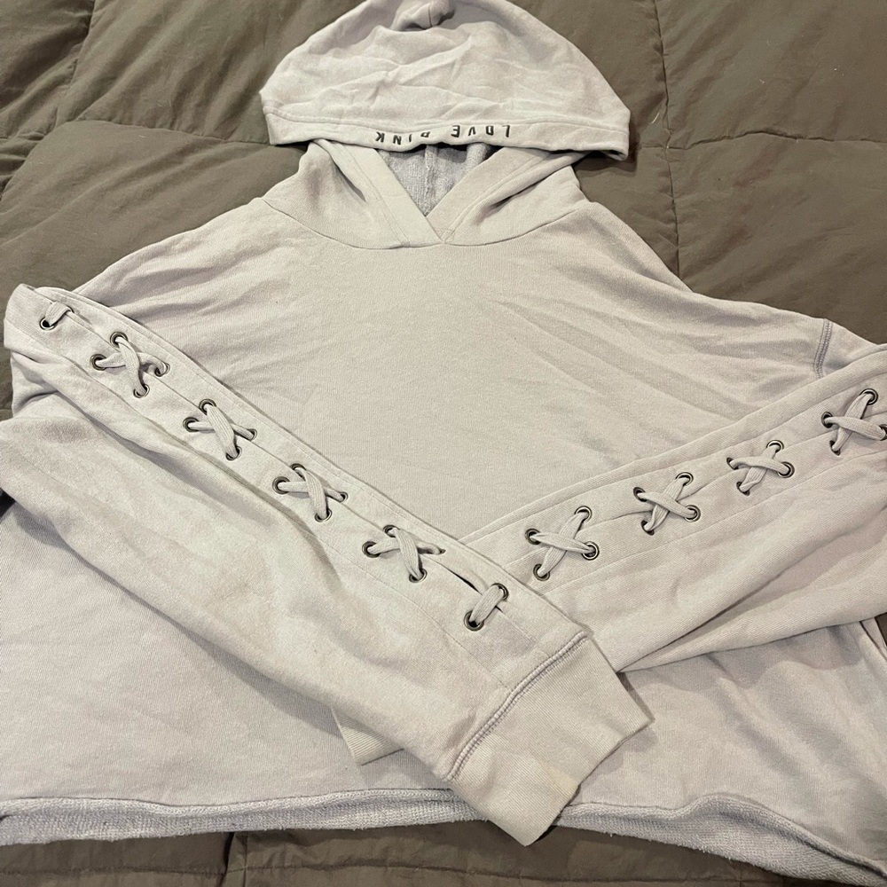 Pink hoodie